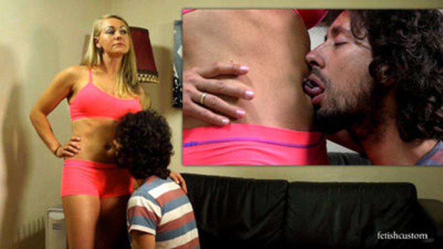 Licking Sonya's Bellybutton