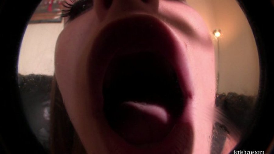 Honour May Robot Fisheye Mouth and Tongue Action