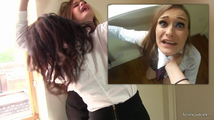 Faye Taylor Wildly Shirt and Tie Pulls Honour May - Part 1