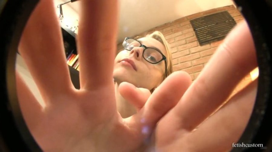 Chloe Toy Giantess Hands Fisheye Closeups