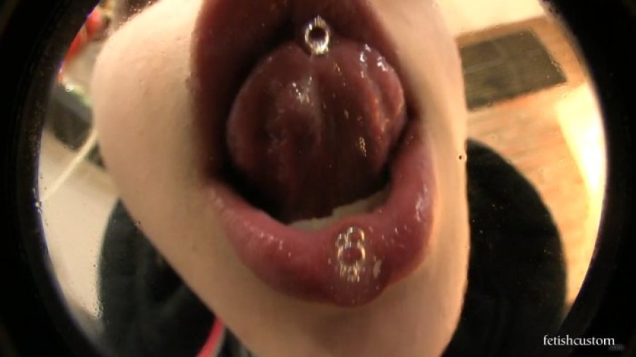 Chloe Toy Fisheye Kissing and Licking