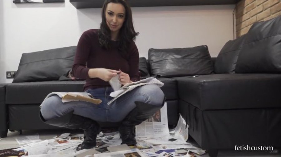 Lauren Louise Destroys Your Big Book and Your Life in Leather Boots