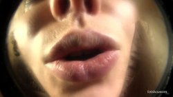 Mouth Fetish Fisheye Extreme Closeups - Bethany