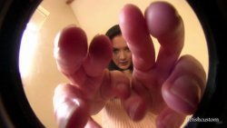 Faye Taylor Giantess Hands Fisheye Closeups