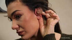 Tanya Shows Her Ears and Pulls Them