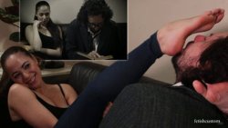 Bendy's Foot Worship Dreams on the Geek