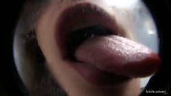 Fisheye Hands and Mouth Extreme Closeups - Honour May