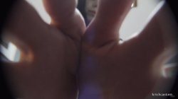 Ruby Dagger Giantess Hands Fisheye Smothering