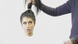 Atlanta Moreno Disembodied NBM Talking Trophy Head