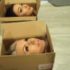 NBM Heads in Boxes - Lauren and Jane promo picture