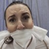 Cleave Gagged Cheerleader Sophia Smith Bondage Struggle on a Chair promo picture